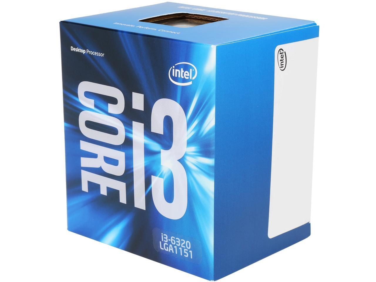 Intel Core i3-6320 - Core i3 6th Gen Skylake Dual-Core 3.9 GHz LGA 1151 ...