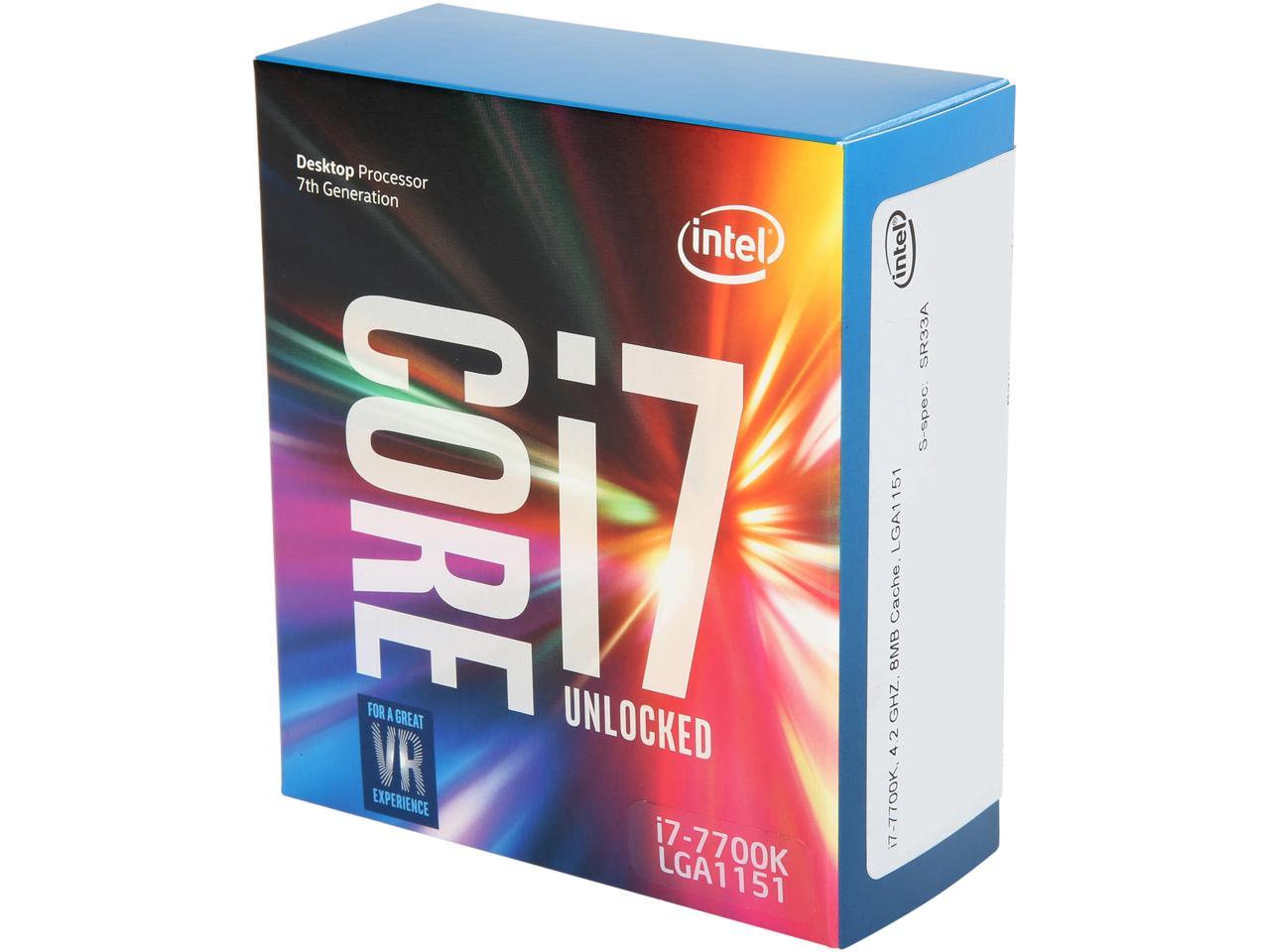 Refurbished: Intel Core i7-7700K - Core i7 7th Gen Kaby Lake Quad 