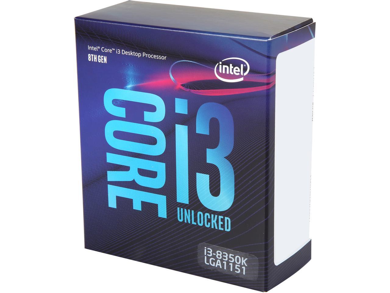 Intel Core I3 50k 4 0 Ghz Lga 1151 300 Series Bxi350k Desktop Processor Newegg Com