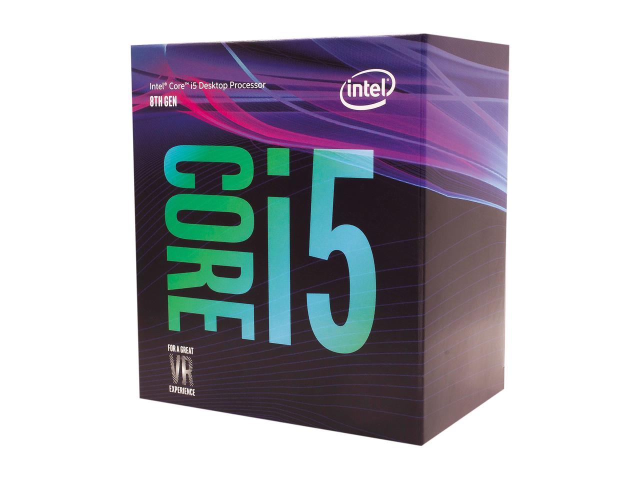 Intel Core i5-8600 Coffee Lake 6-Core 3.1 GHz (4.3 GHz Turbo) LGA 1151 (300  Series) 65W BX80684I58600 Desktop Processor Intel UHD Graphics 630 -  Newegg.com