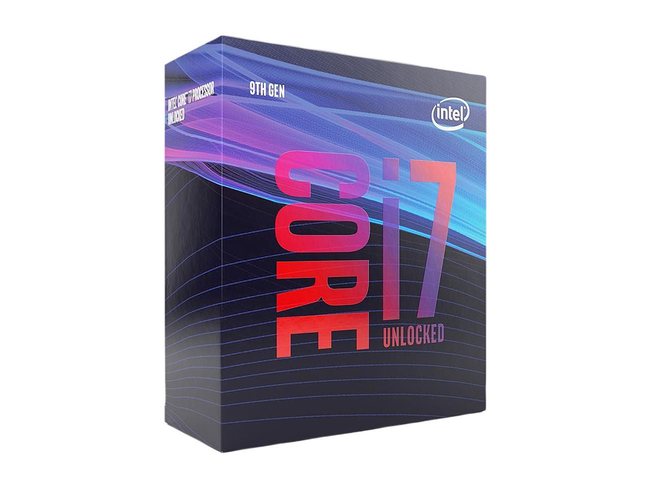 Intel Core i7 9th Gen - Core i7-9700K Coffee Lake 8-Core 3.6 GHz (4.9 GHz  Turbo) LGA 1151 (300 Series) 95W BX80684I79700K Desktop Processor Intel UHD 