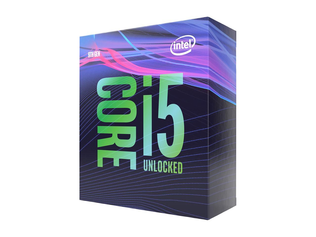 Intel Core i5 9th Gen - Core i5-9600K Coffee Lake 6-Core 3.7 GHz (4.6 GHz  Turbo) LGA 1151 (300 Series) 95W BX80684I59600K Desktop Processor Intel UHD  