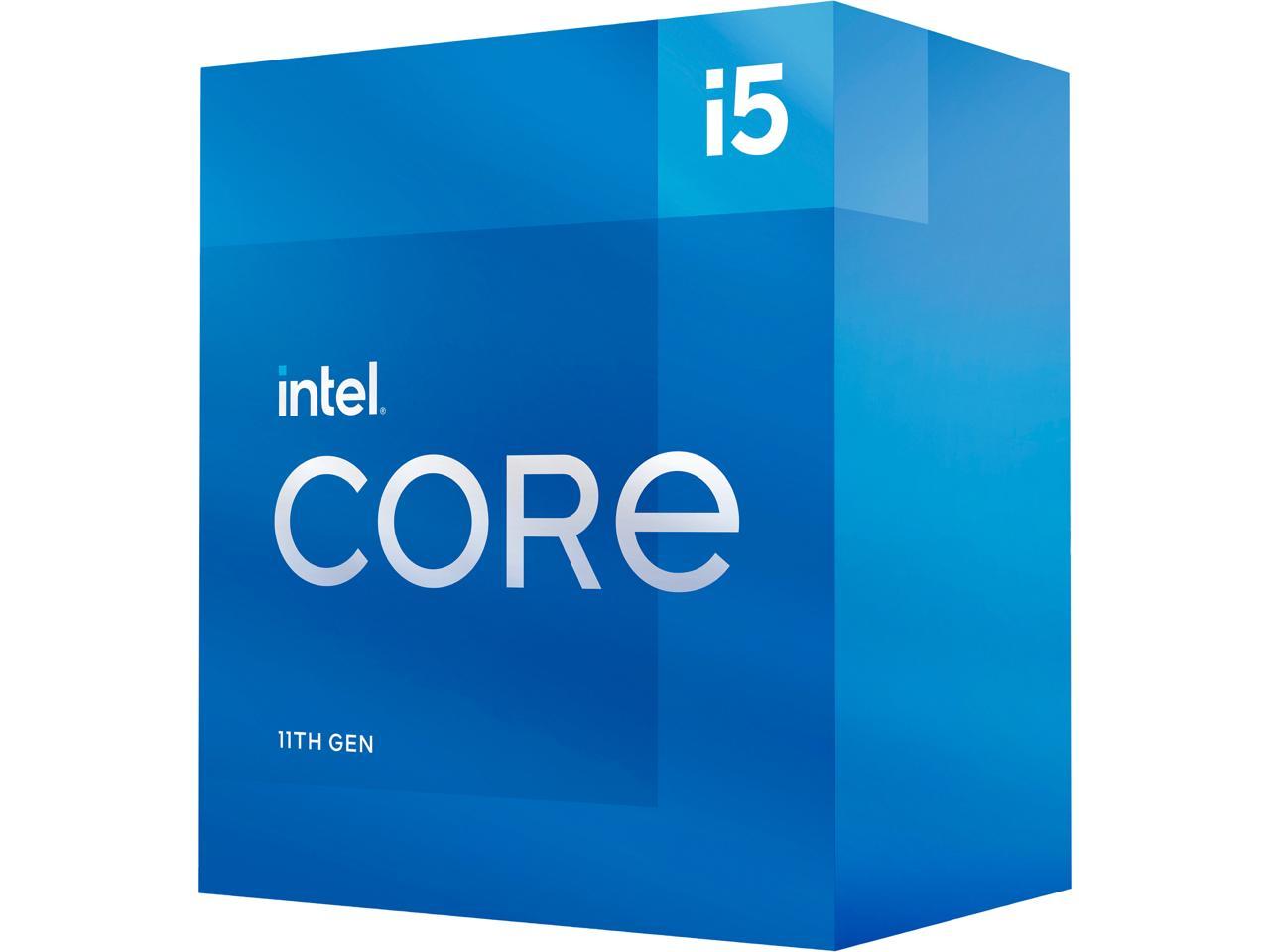 Intel Core i5-11500 - Core i5 11th Gen Rocket Lake 6-Core 2.7 GHz LGA 1200  65W Intel UHD Graphics 750 Desktop Processor - BX8070811500
