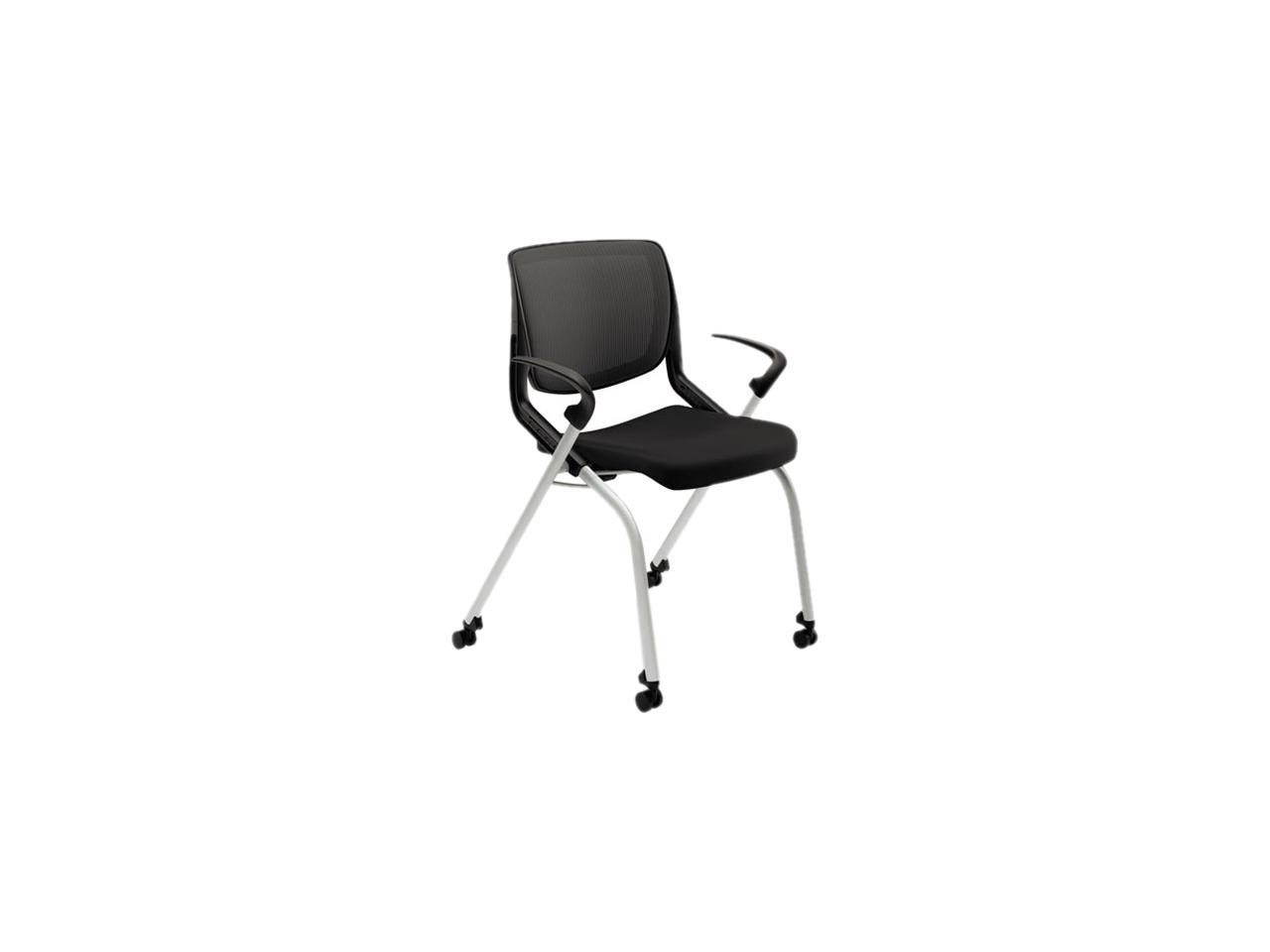 Motivate Seating Nesting/Stacking Flex-Back Chair Black/Onyx/Platinum ...