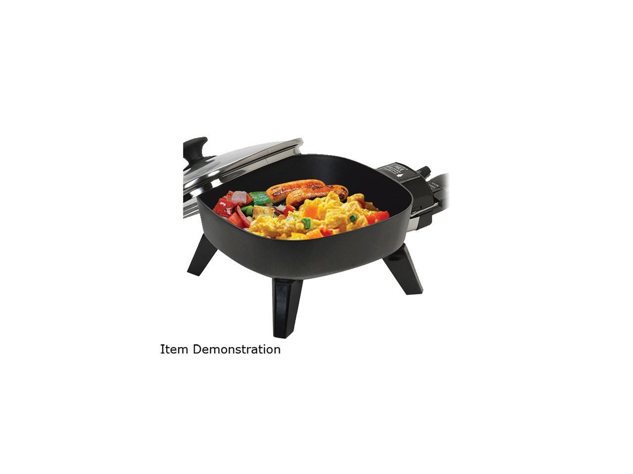 Continental Electric 6" Electric Skillet, Black CE23721