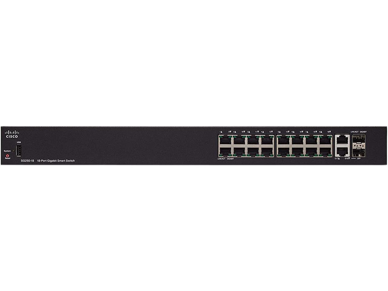 Cisco Sg25018 18Port Gigabit Smart Switch