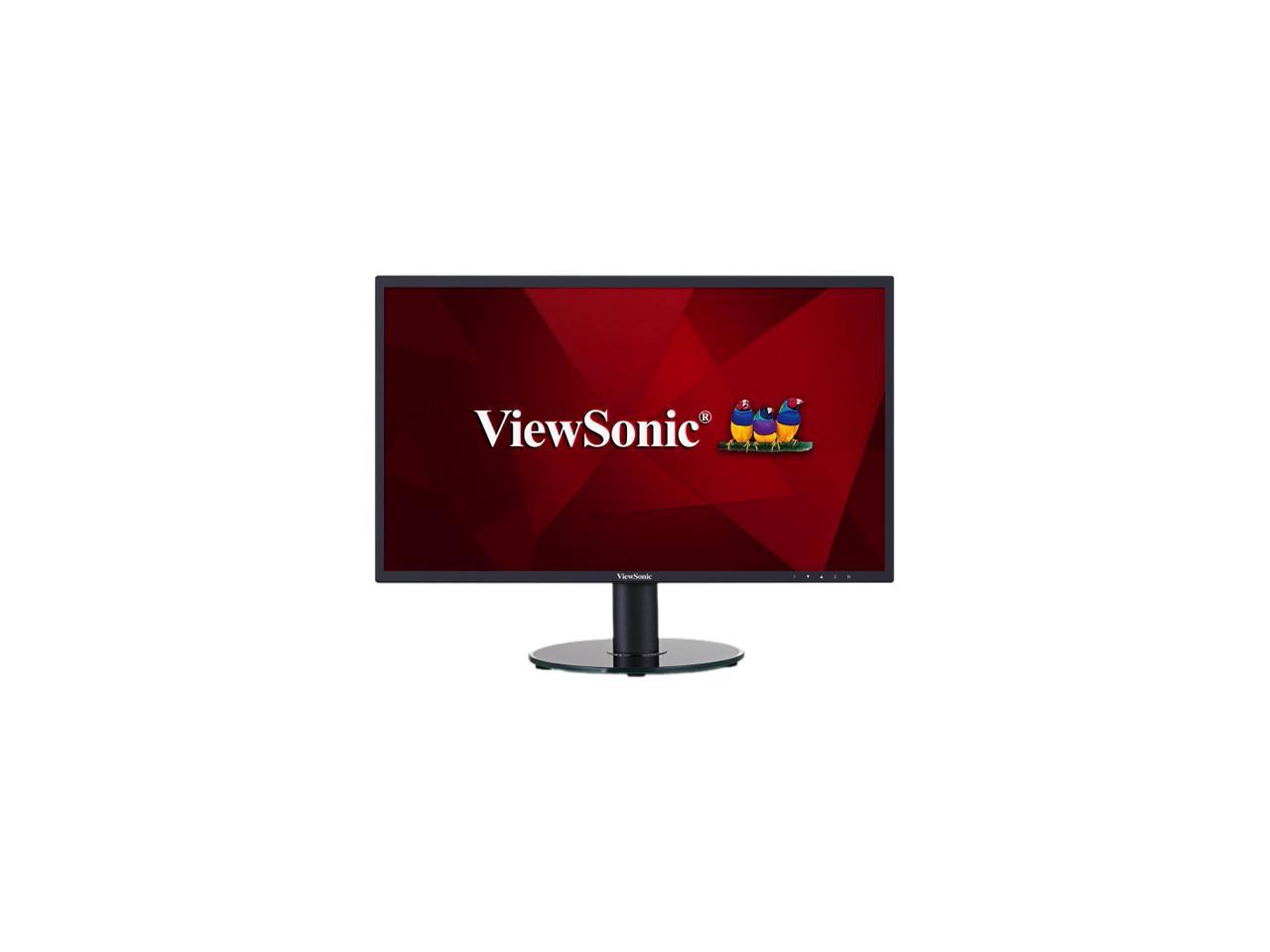 Viewsonic Va2419 Smh 23 8 Full Hd 19x1080 Vga Hdmi Built In Speakers Anti Glare Slim Bezel Ips Led Monitor Newegg Com