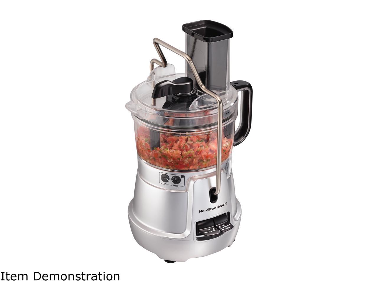 Hamilton Beach Stack & Snap Food Processor 8Cup with Adjustable