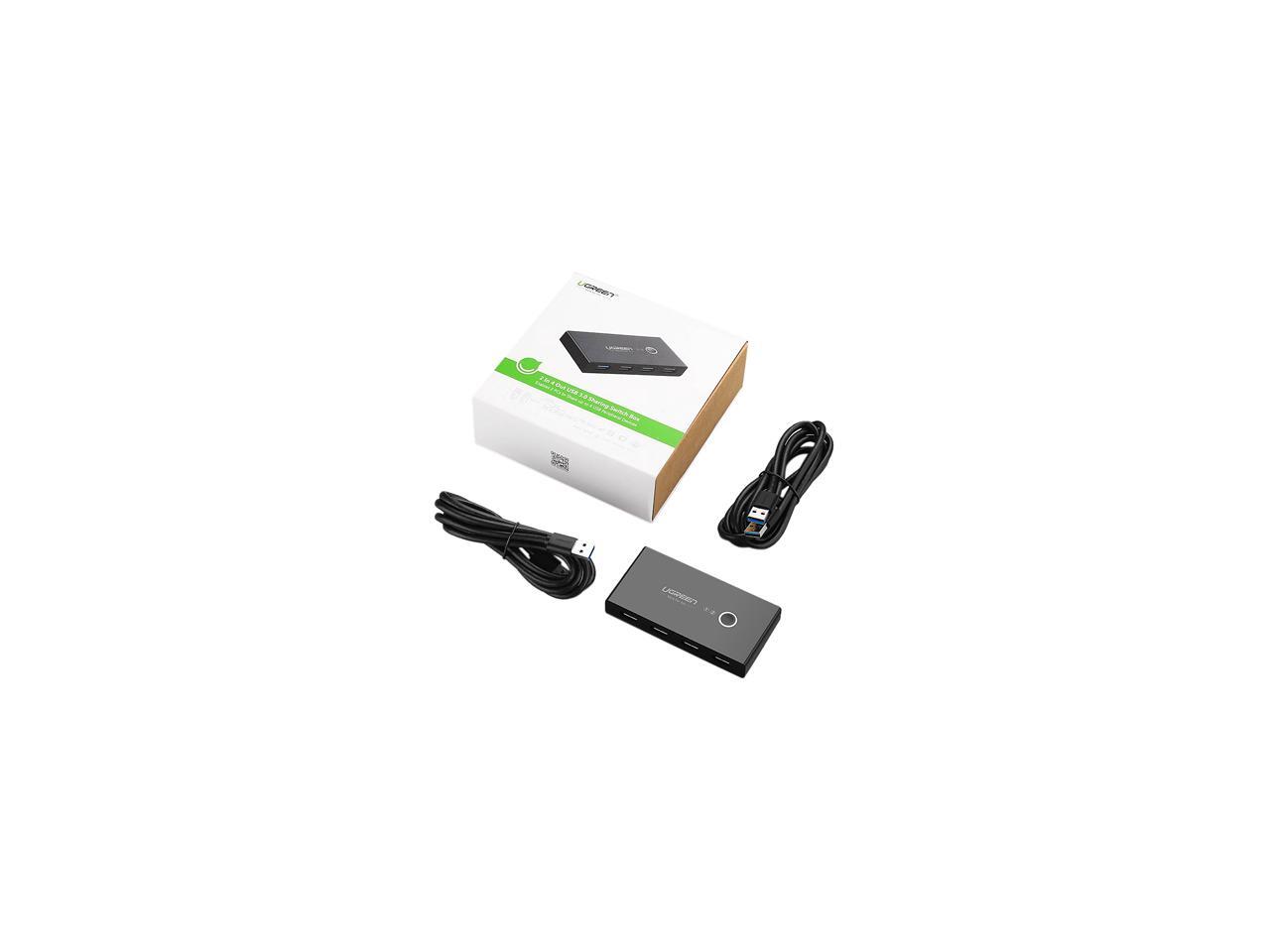Ugreen usb 3 0 sharing switch selector adapter hub newegg