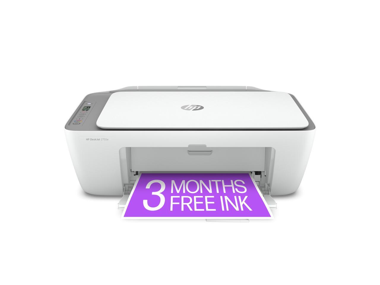 Hp Deskjet 2755e All In One Wireless Color Printer With Bonus 3 Months Free Instant Ink With 9839