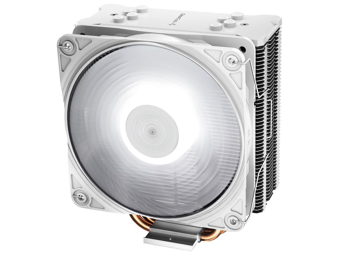 DEEPCOOL GAMMAXX GTE V2 CPU Air Cooler with 4 Heatpipes and a 120mm RGB PWM Fan 4-Pin 12V RGB Motherboard Control for Intel LGA 1200 1151 2011 AMD Ryzen AM4 