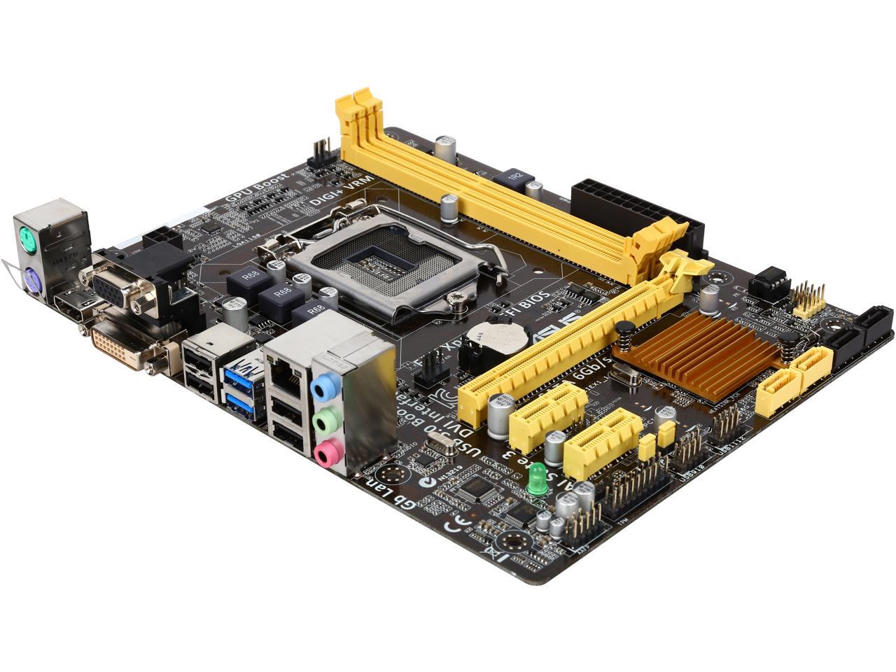 ASUS H81MA/C/SI Micro ATX Motherboard