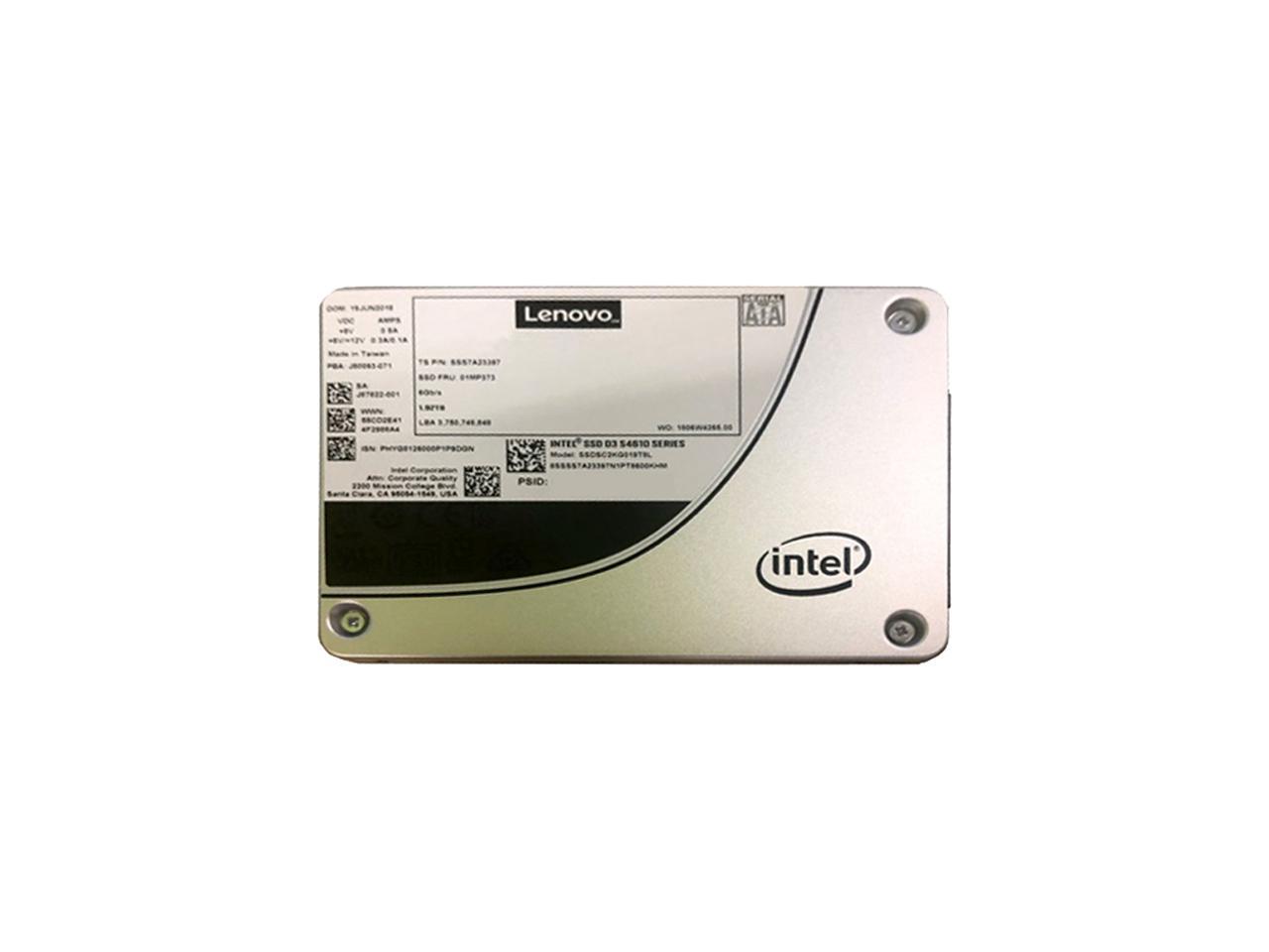 ThinkSystem 3.5in Intel S4610 960GB Mainstream SATA 6Gb Hot Swap SSD ...