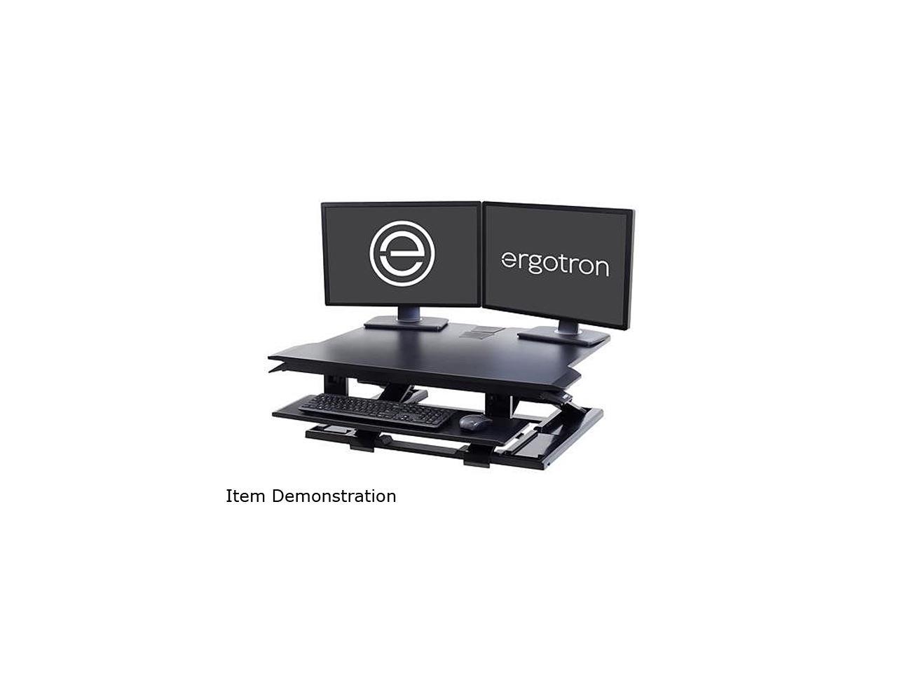 Ergotron 33-467-921 WorkFit-TX Standing Desk Converter, Sit-Stand Desk ...