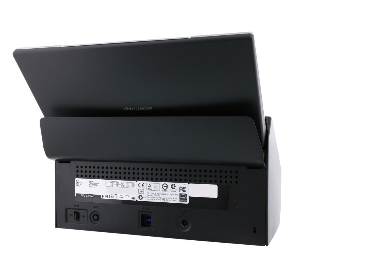 fujitsu scansnap ix500 color duplex desk scanner.
