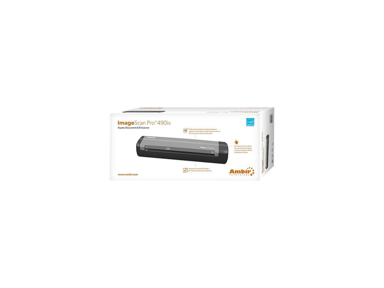 Ambir ImageScan Pro 820ix Sheetfed Scanner - 600 dpi Optical - Newegg.com