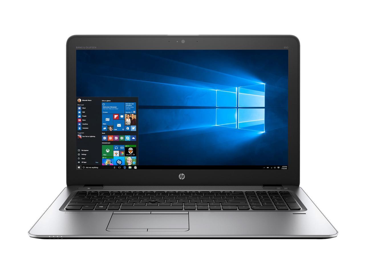 HP Laptop EliteBook Intel Core i7-7500U 8GB Memory 256 GB SSD Intel HD ...