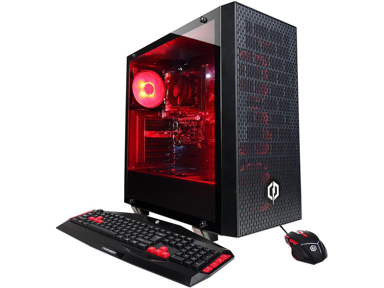 CYBERPOWERPC Gamer Master GMA6600CPG - AMD Ryzen 5 2400G 3.60 GHz ...