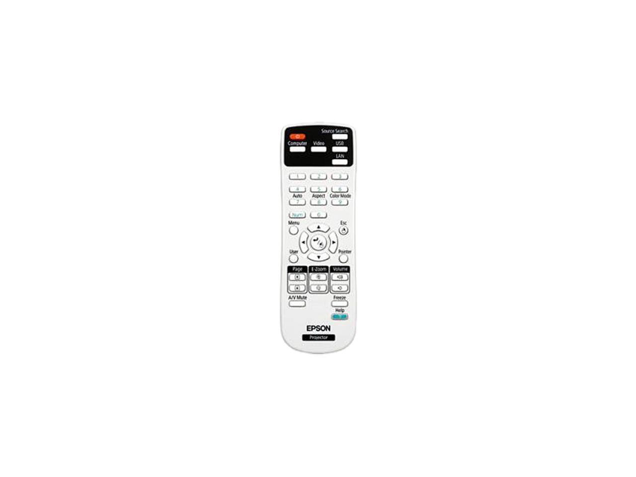 Epson Projector Remote Control Epson Replacement Projector Remote