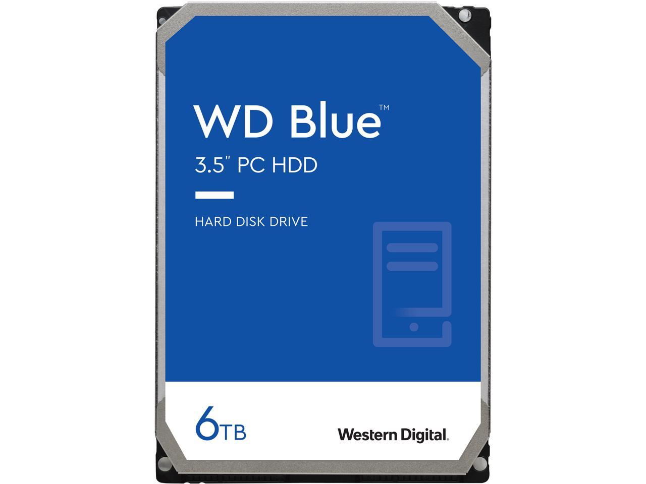 sense Berri Steadily WD Blue 6TB Desktop Hard Disk Drive 5400 RPM 3.5" - Newegg.com