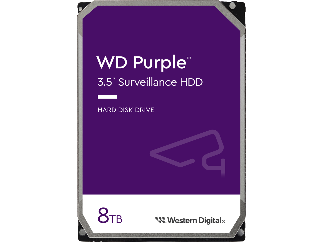 WD Purple 8TB Surveillance Internal Hard Drive HDD - SATA 6Gb/s 256MB ...