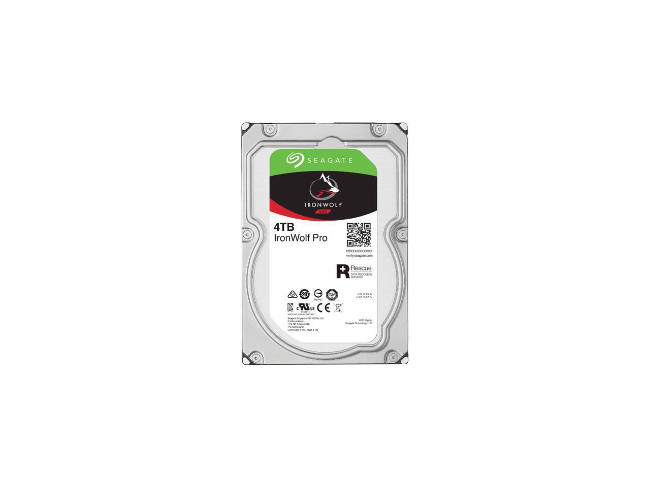 Seagate IronWolf Pro ST4000NE001 4 TB SATA III 3.5 in NAS Drive