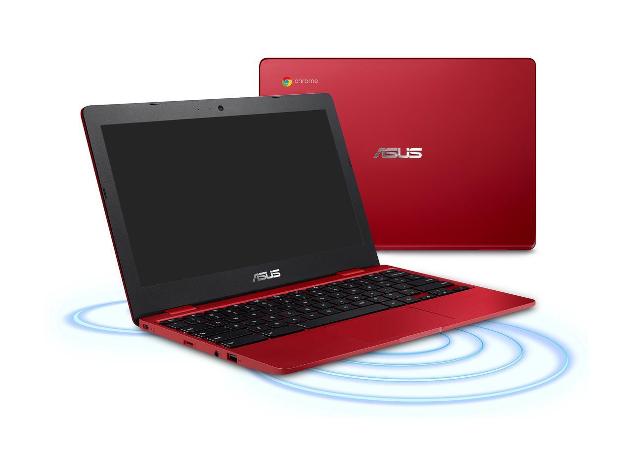 ASUS Chromebook C223NA-DH02-RD 11.6" HD Display, Intel Dual-Core