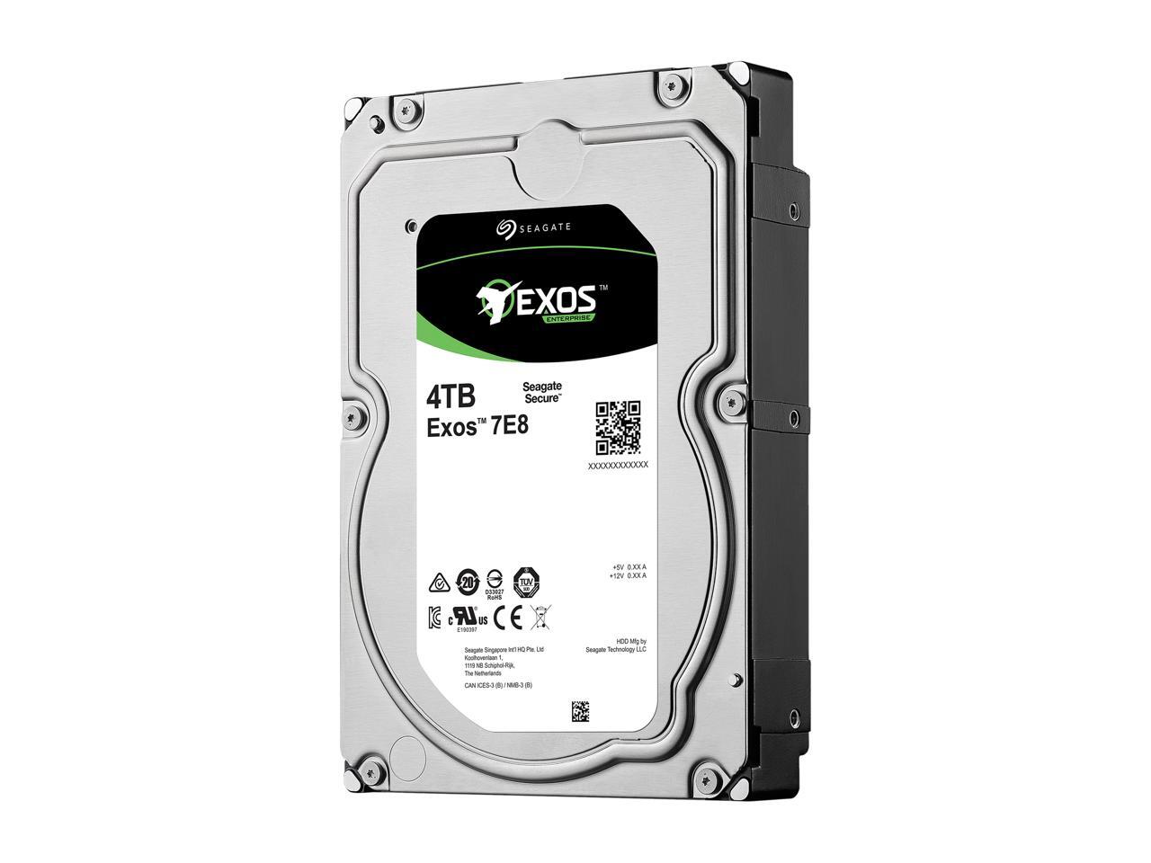 Seagate Enterprise Capacity 3.5'' HDD 3TB 7200 RPM 512n SATA 6Gb/s 128MB Cache Internal Hard Drive ST3000NM0005
