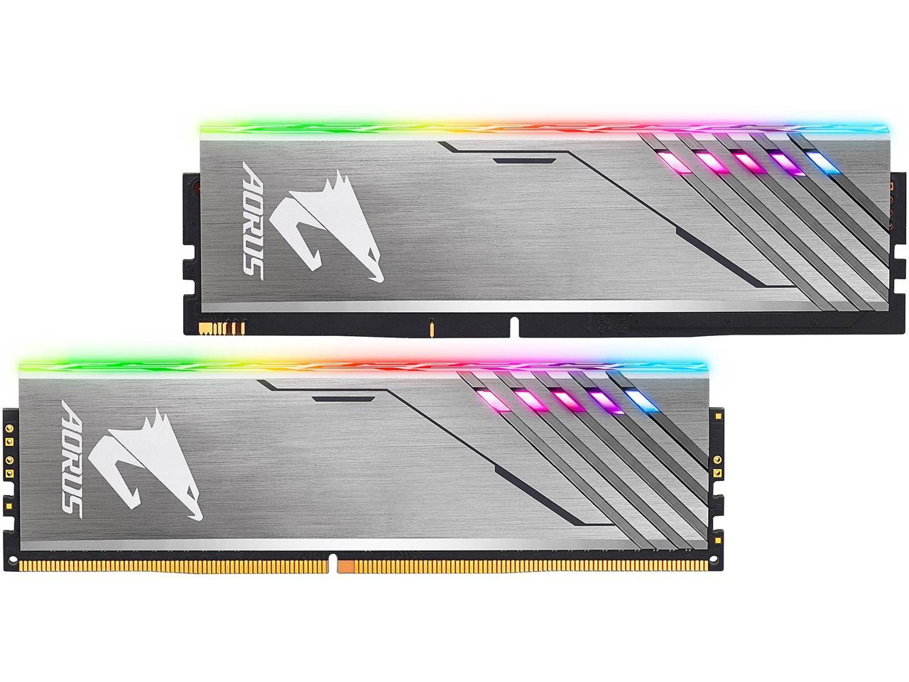 Процессор ddr 4. 2 X Gigabyte AORUS RGB 16 GB (8x2) 3600 MHZ. AORUS RGB Demo Kit only buy.