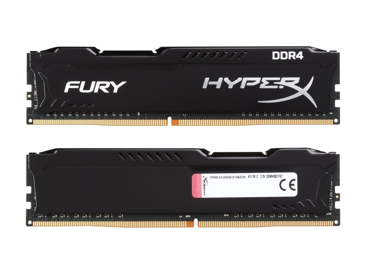 heroic Prick Plant HyperX Fury 16GB (2 x 8GB) DDR4 2666MHz DRAM Memory - Newegg.com