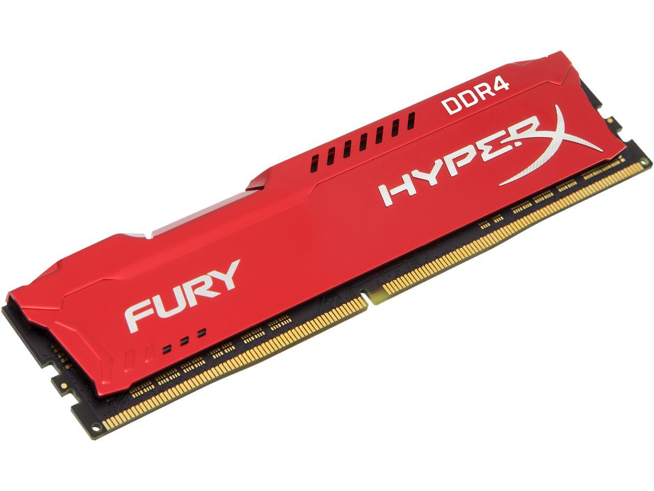 volgens Arthur Donder HyperX Fury 16GB (1 x 16GB) DDR4 2666MHz DRAM (Desktop Memory) CL16 1.2V  Red DIMM (288-pin) HX426C16FR/16 (Intel XMP, AMD Ryzen) - Newegg.com