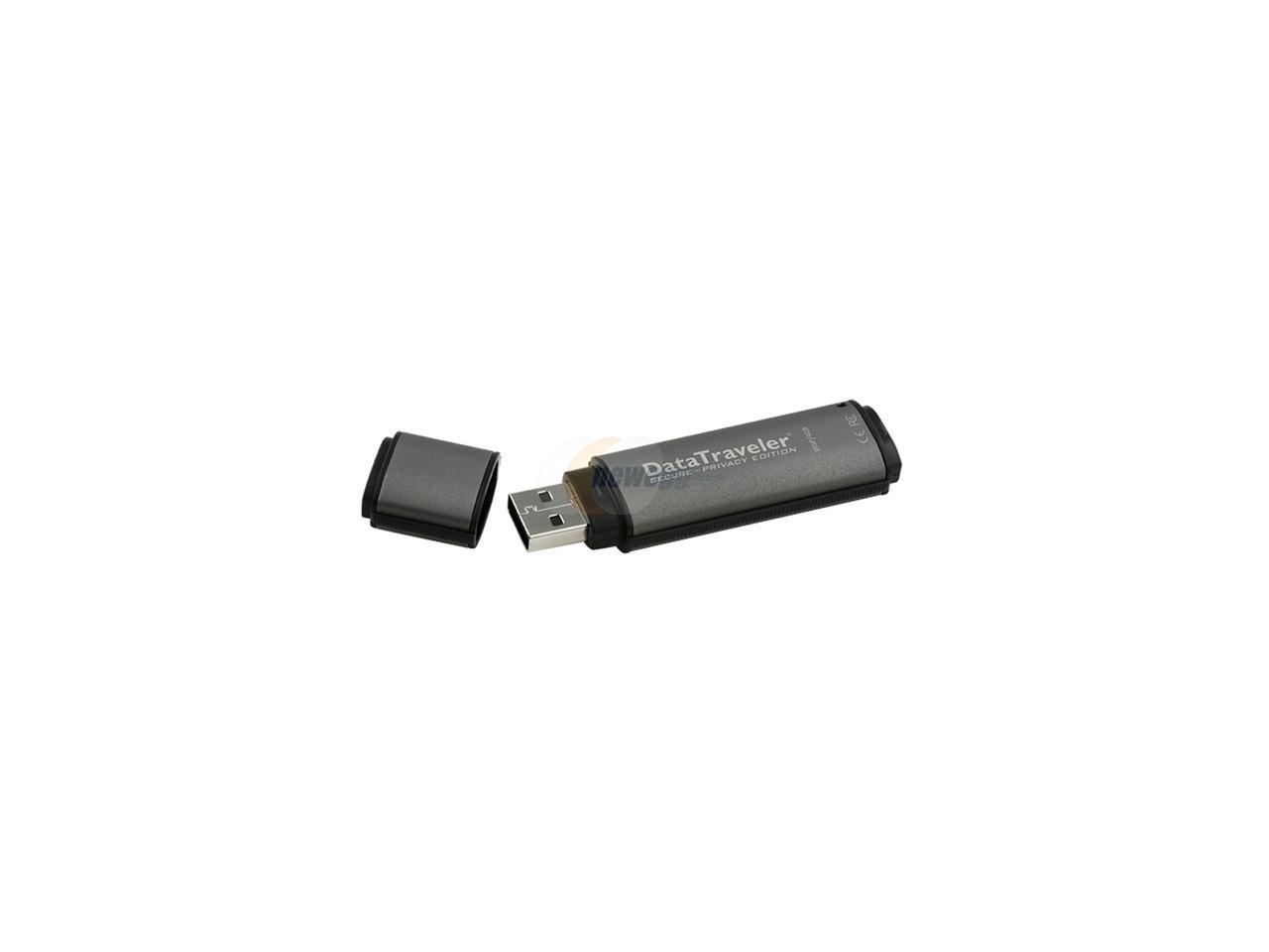 Kingston DataTraveler Secure 1GB Flash Drive (USB2.0 Portable) 256bit ...