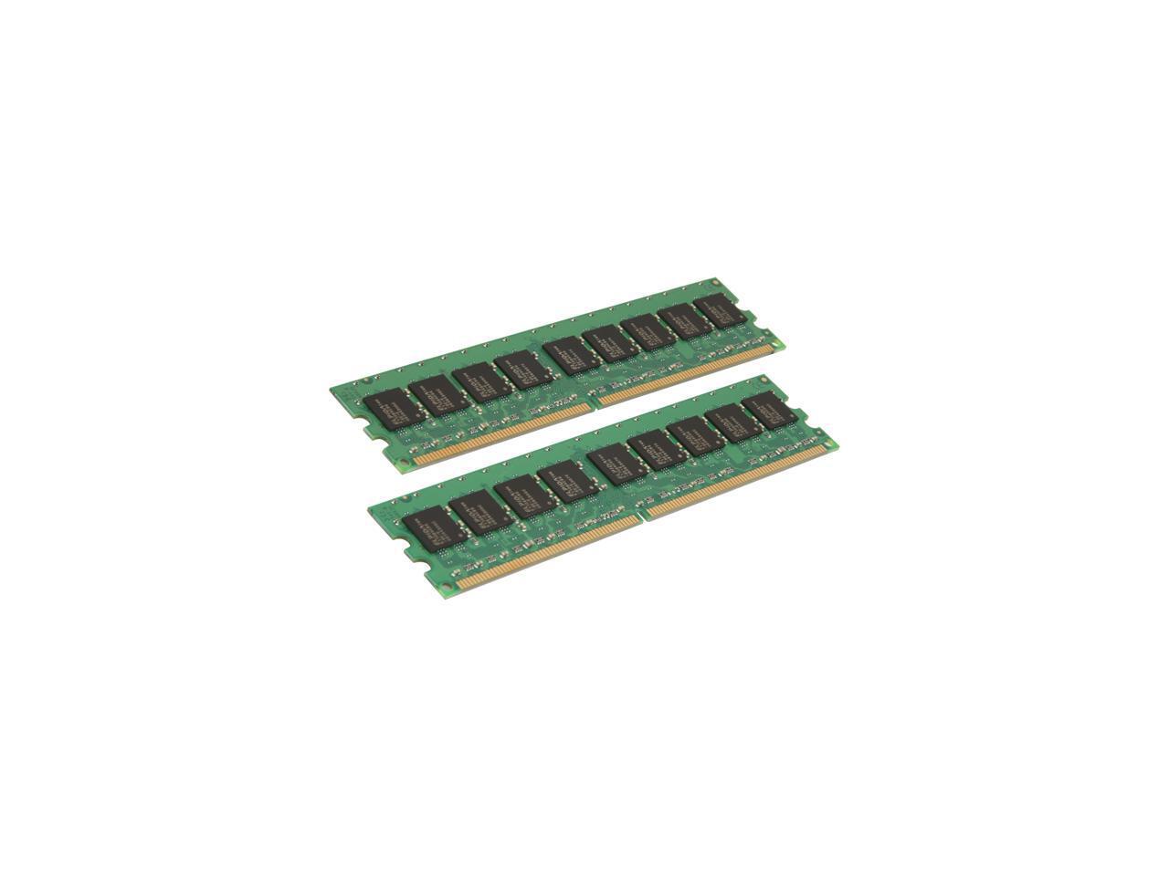 Kingston ValueRAM 4GB 2 X 2GB ECC Unbuffered DDR2 667 PC2 5300 