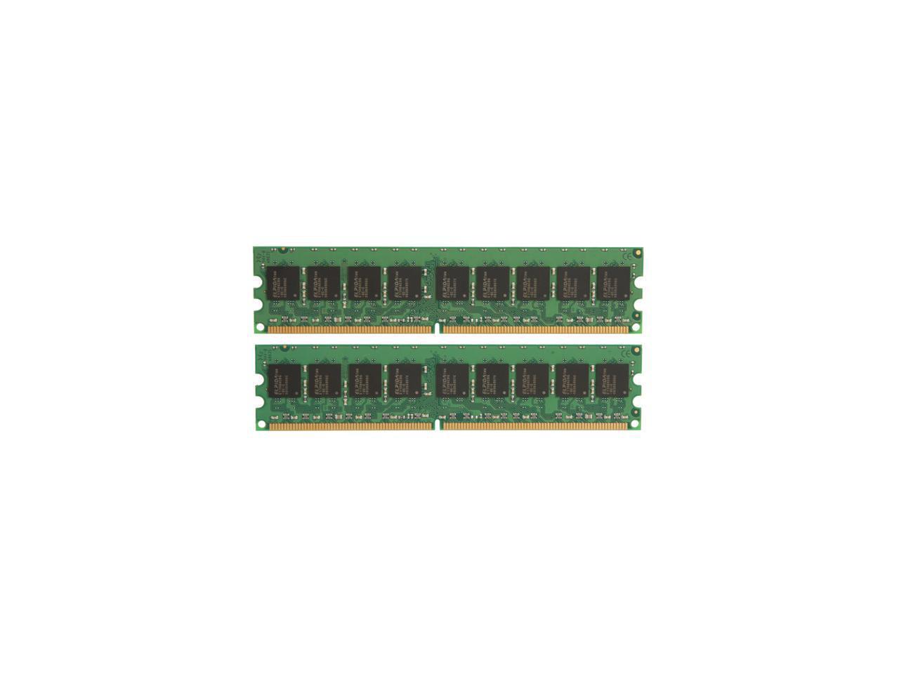Kingston ValueRAM 4GB 2 X 2GB ECC Unbuffered DDR2 667 PC2 5300 