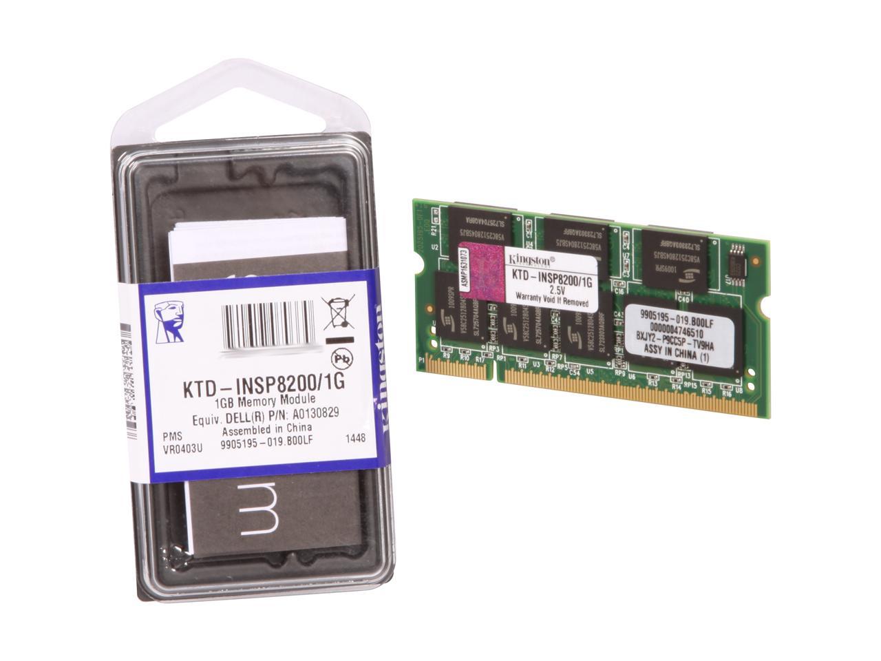 Kingston 1GB 200-Pin DDR SO-DIMM System Specific Memory For Dell -  Newegg.com