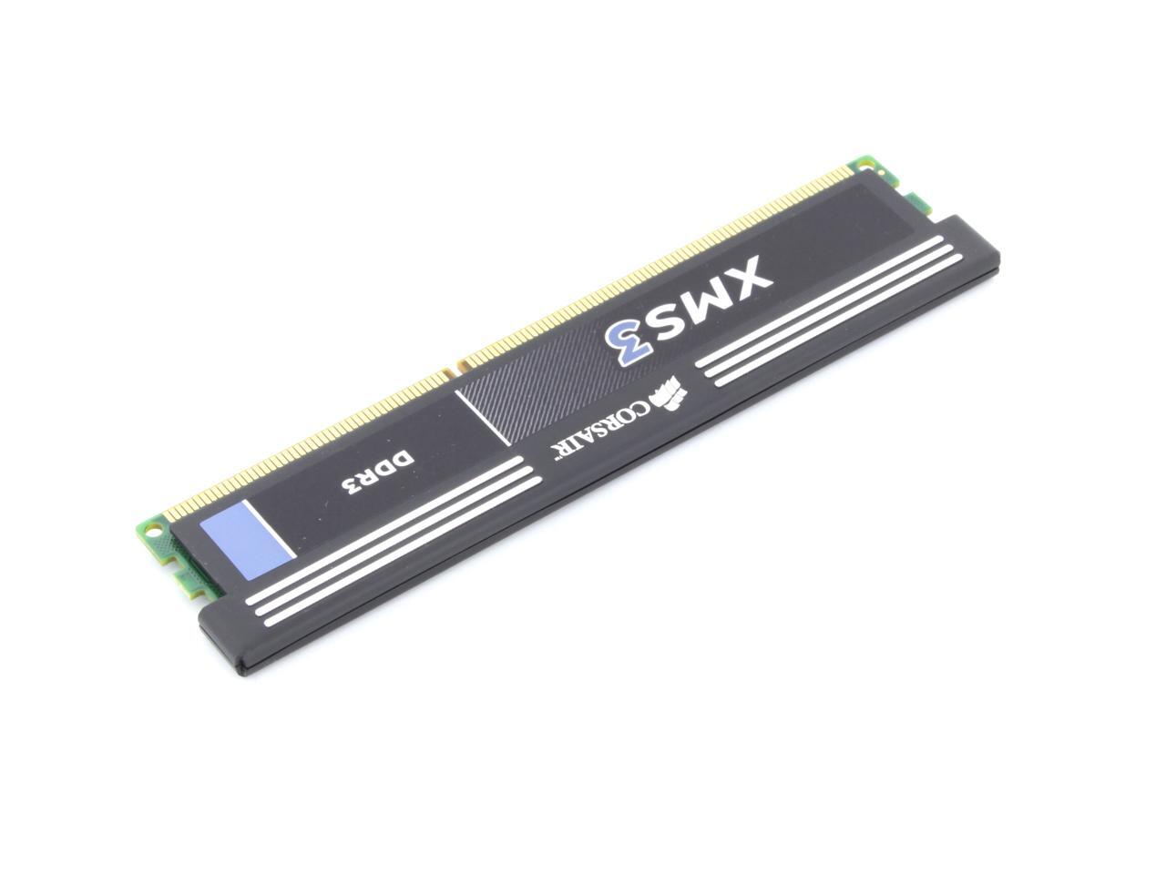 CORSAIR XMS3 8GB (2 x 4GB) DDR3 1333 (PC3 10600) Desktop Memory Model ...
