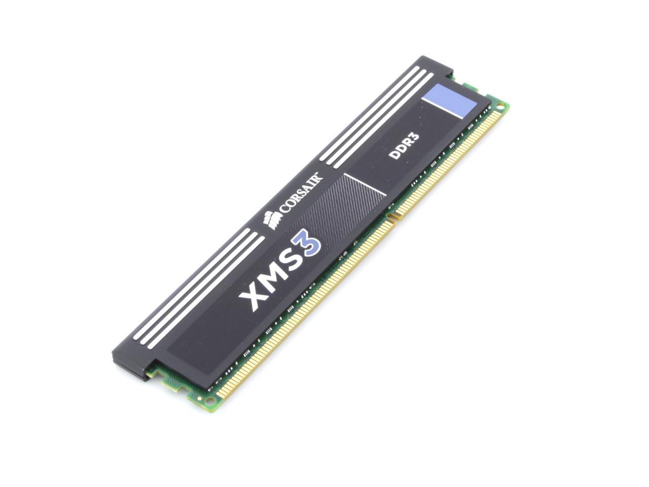 Corsair XMS3 2GB DDR3 1333MHz C9 Memory DIMM DRAM CMX8GX3MA1333C9 1 DIMM 