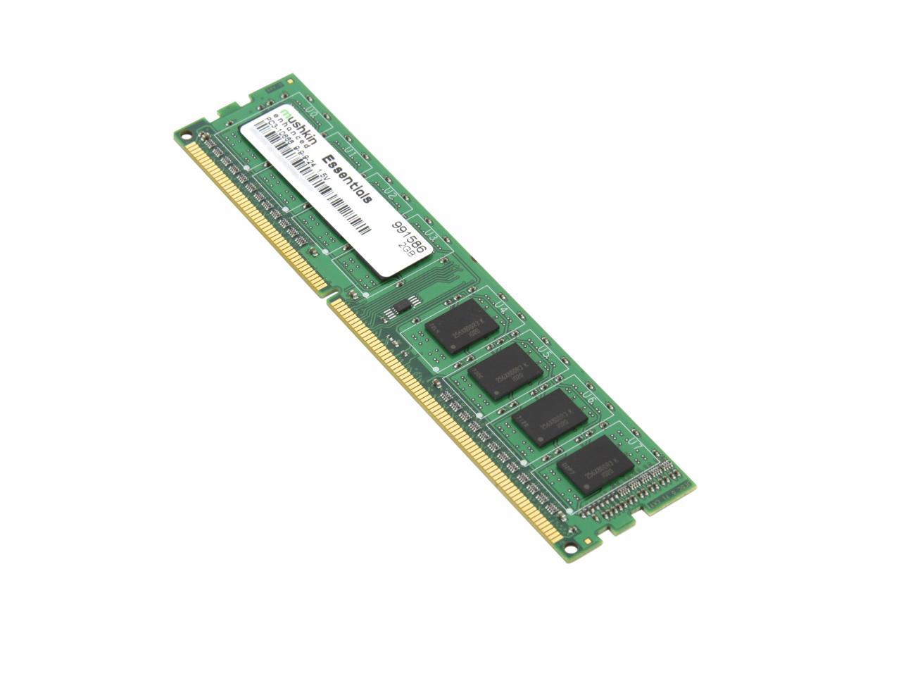 Mushkin Enhanced Essentials 2GB DDR3 1333 (PC3 10666) Desktop 