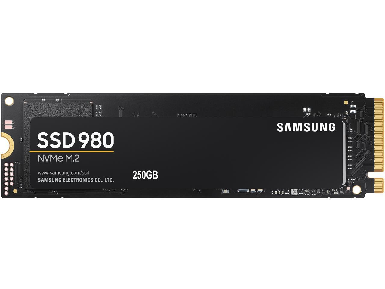 SAMSUNG 980 M.2 2280 250GB, Internal SSD - Newegg.com