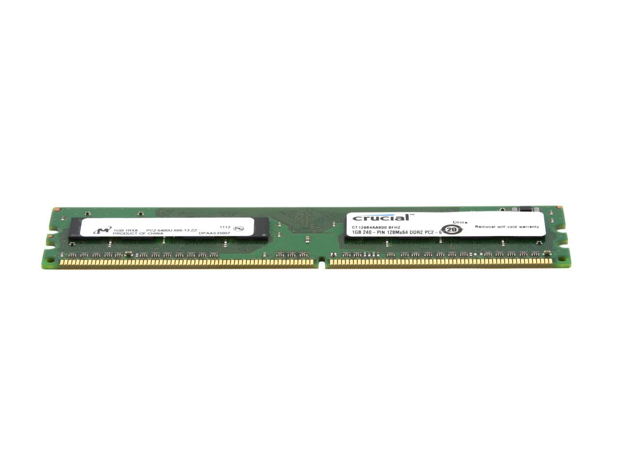 PC2-6400 RAM Memory Upgrade for the Intel IX38 QuadGT Desktop Board 1GB DDR2-800