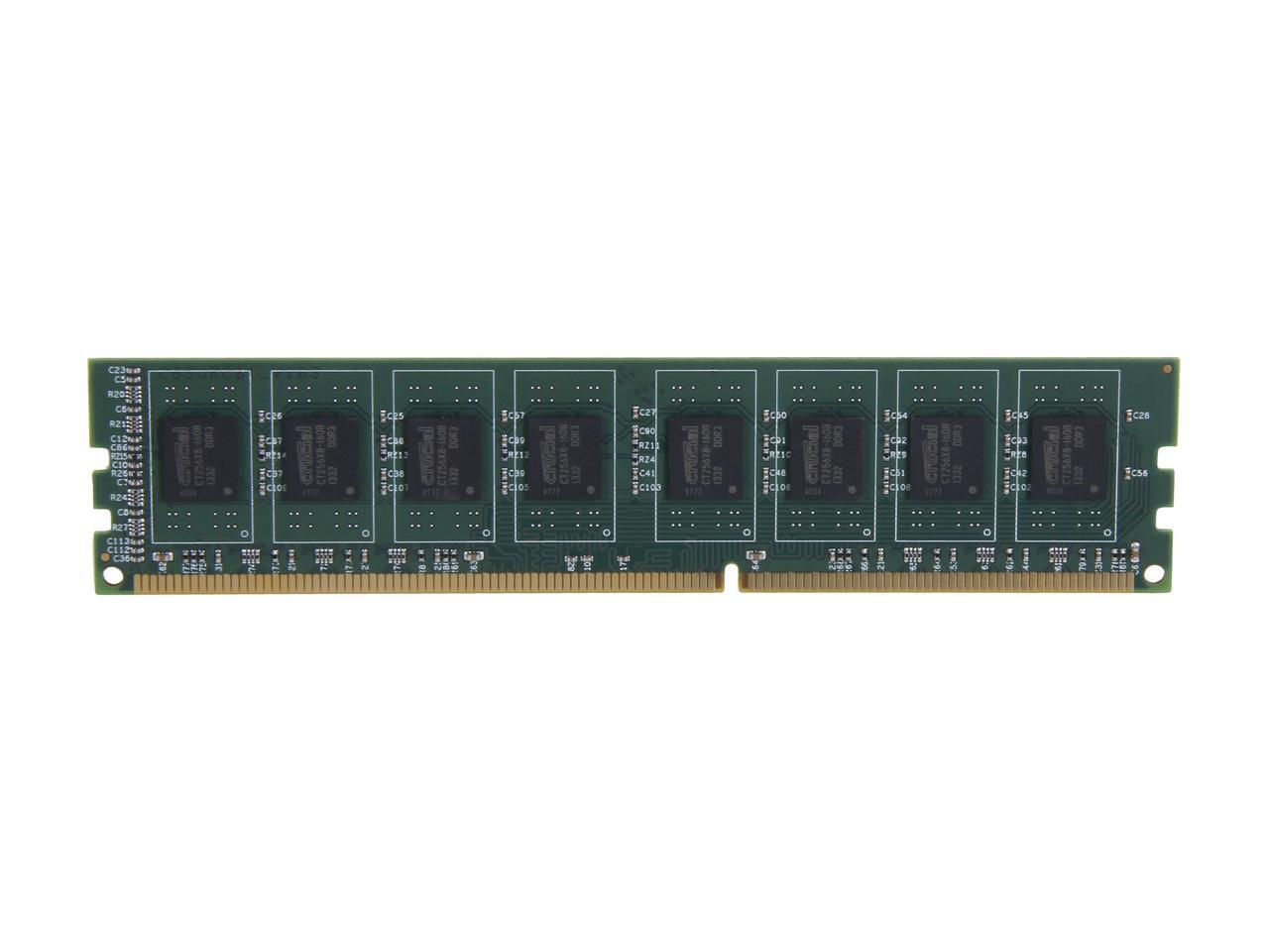 Crucial 4GB DDR3 1600 (PC3 12800) Desktop Memory Model CT51264BA160B ...