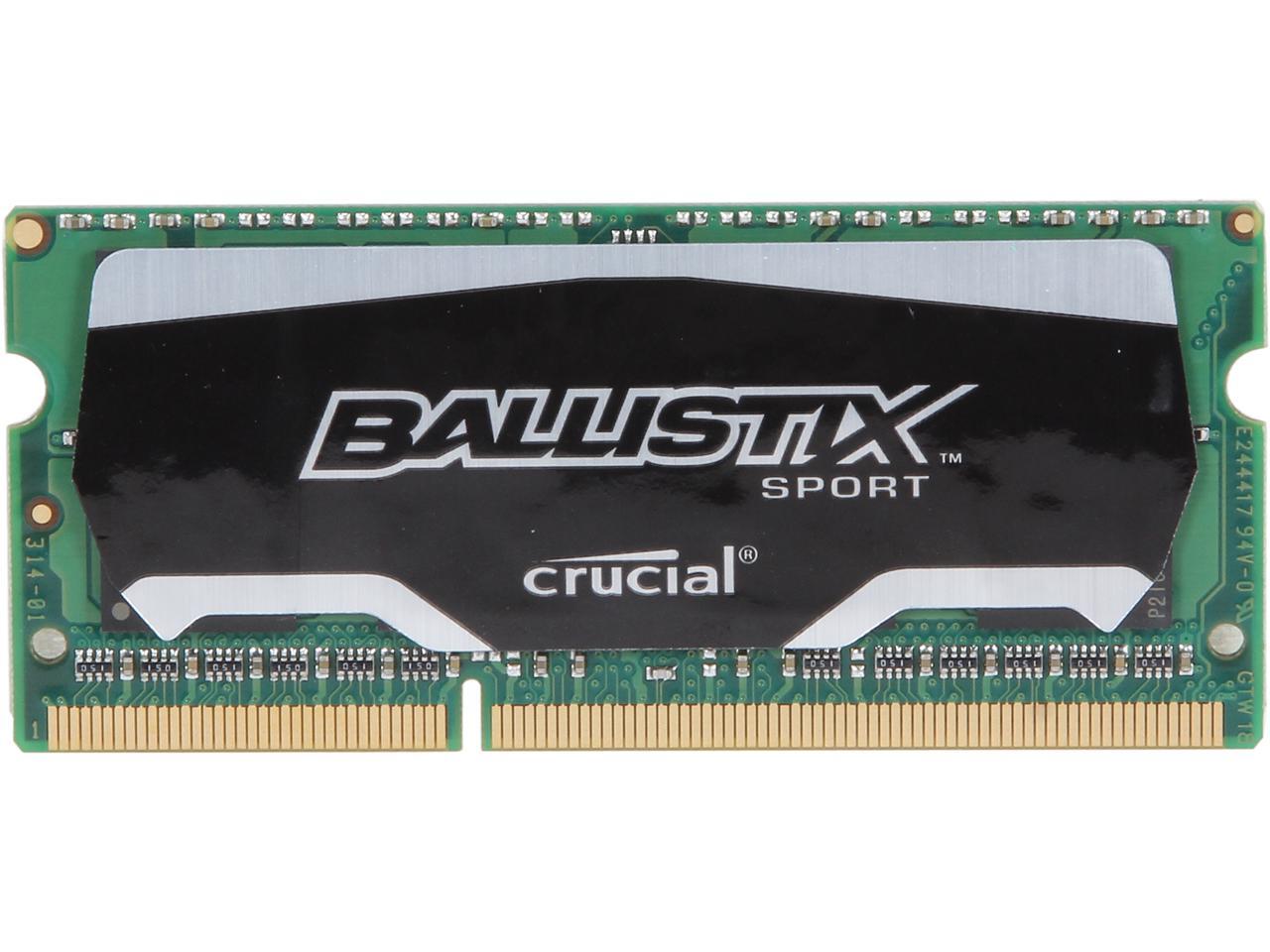 Crucial Ballistix Sport 8GB 204-Pin DDR3 SO-DIMM DDR3 1866 (PC3 
