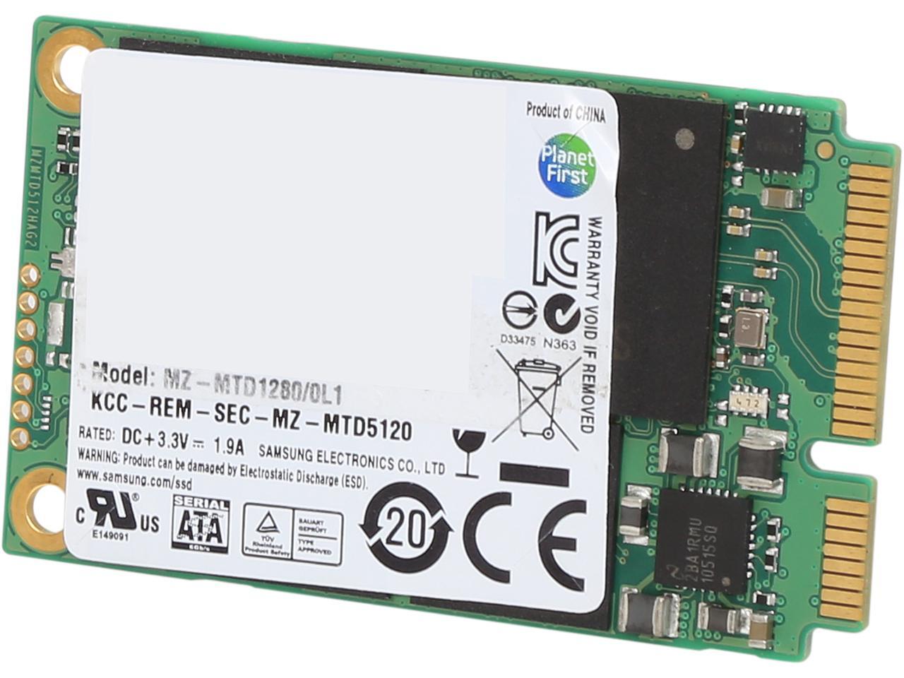 Refurbished SAMSUNG mSATA 128GB Internal Solid State Drive (SSD) MZ