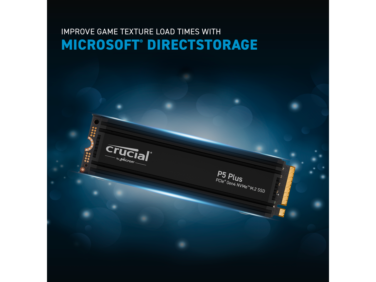 Crucial P5 Plus M.2 2280 2TB with Heatsink PCIExpress 4.0 x4 NVMe 3D