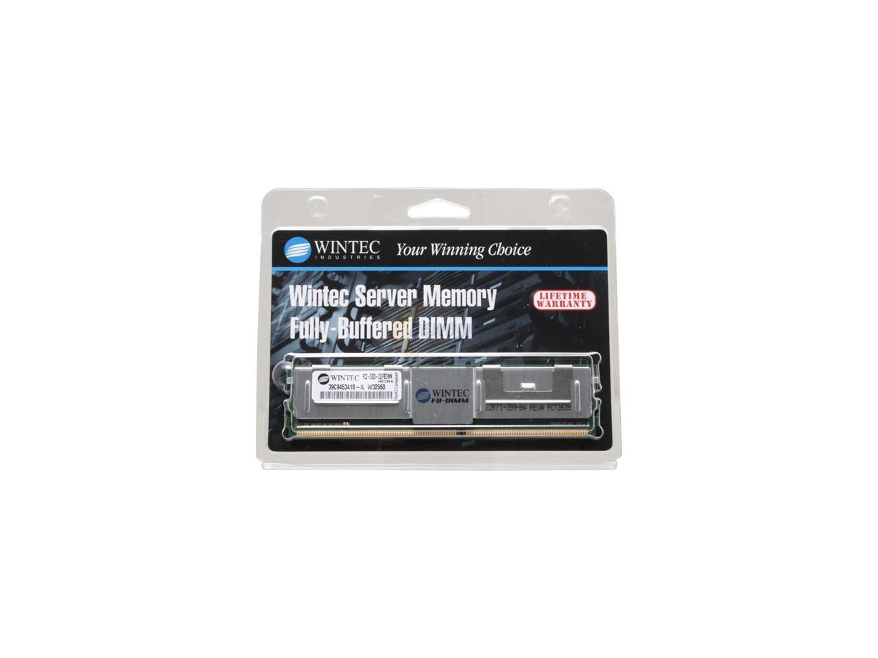 Wintec 2GB ECC Fully Buffered DDR2 667 PC2 5300 Server Memory Model 