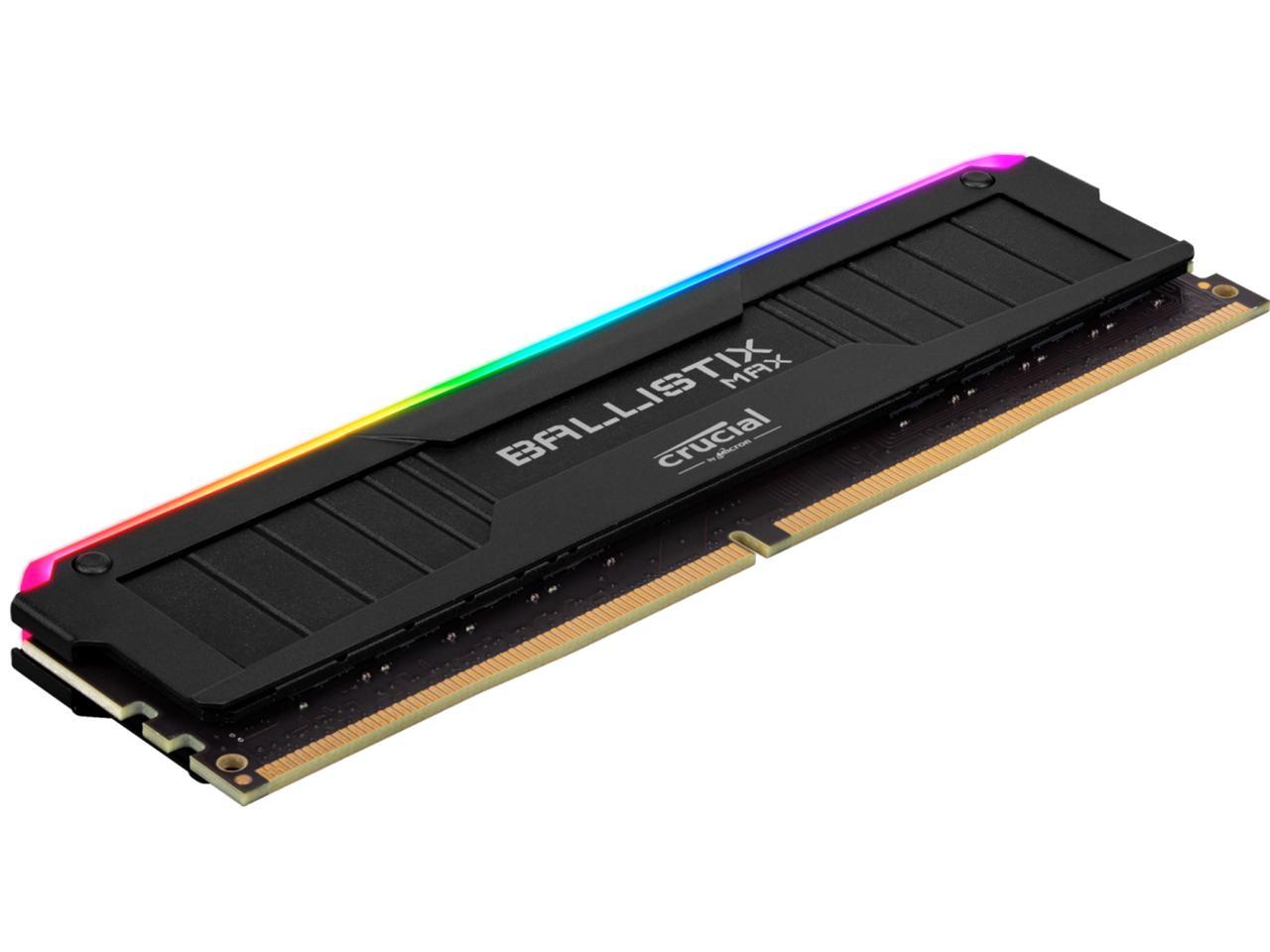 Crucial Ballistix MAX RGB 4000 MHz DDR4 DRAM Desktop Gaming Memory Kit ...