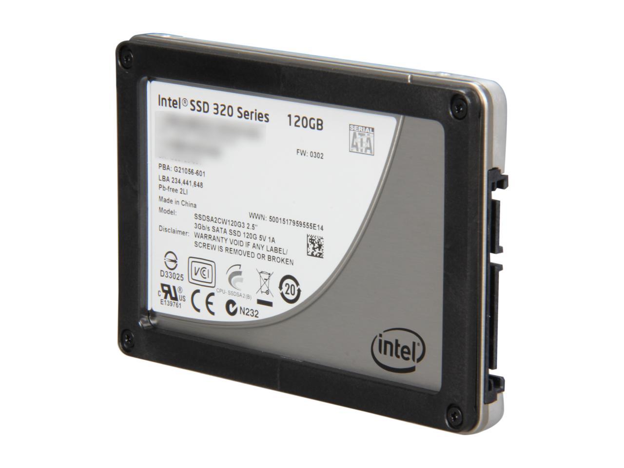 Ошибка intel 320 series ssd