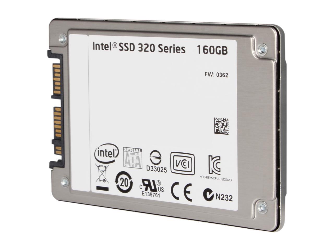 Intel 320 Series 2.5" 160GB SATA II MLC Internal Solid State Drive (SSD ...