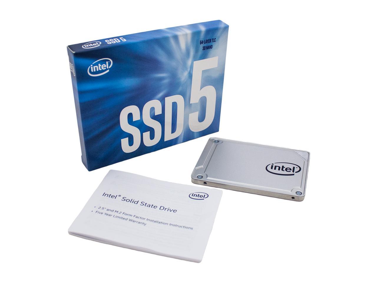 SS Intel 545s Series 2.5 256GB SATA III  3D NAND TLC Internal Solid State Drive 