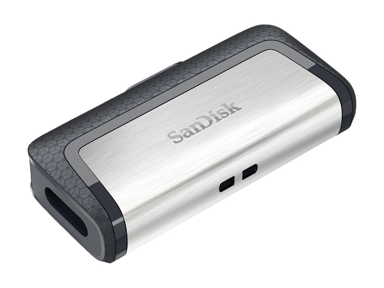 Sandisk 16gb Ultra Dual Drive Usb Type C Flash Drive Speed Up To 130mb